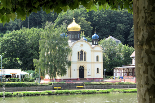 Die Russische Kirche in Bad Ems am linken Lahnufer photo