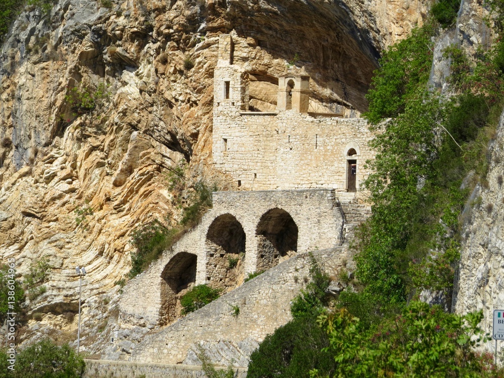 Ruins of old hermitage