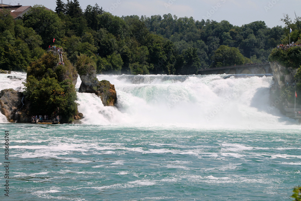 Fototapeta premium Der Rheinfall in Schaffhausen