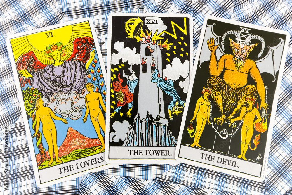 Obraz premium Tarotkarten