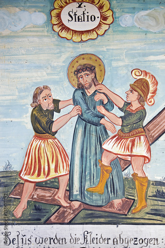 Bildtafel zur Leidensgeschichte von Jesus Christus