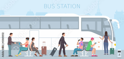 Bus station 