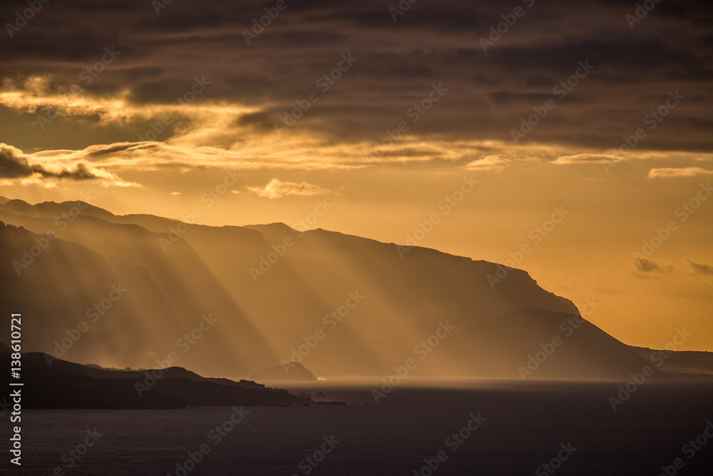 Sunset in Tenerife