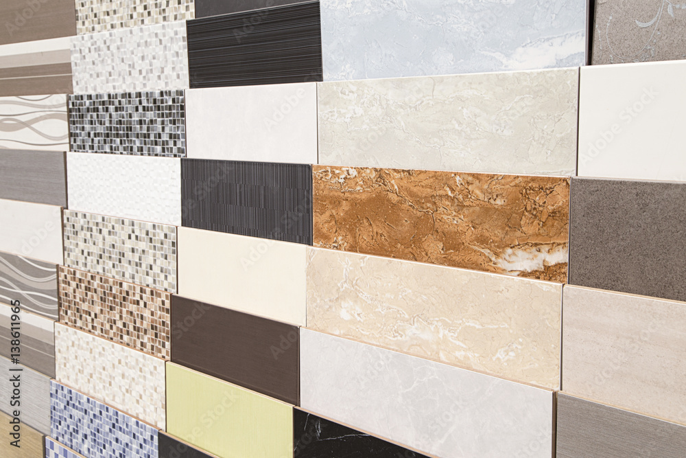 Fototapeta premium Ceramic tiles