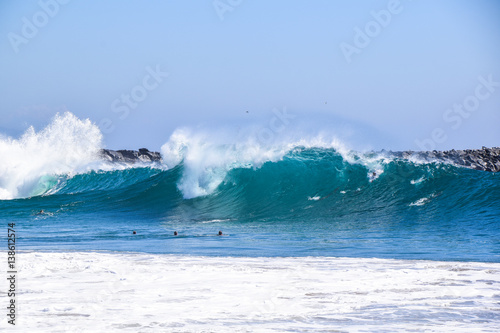 Newport Beach Wedge Surf Spot