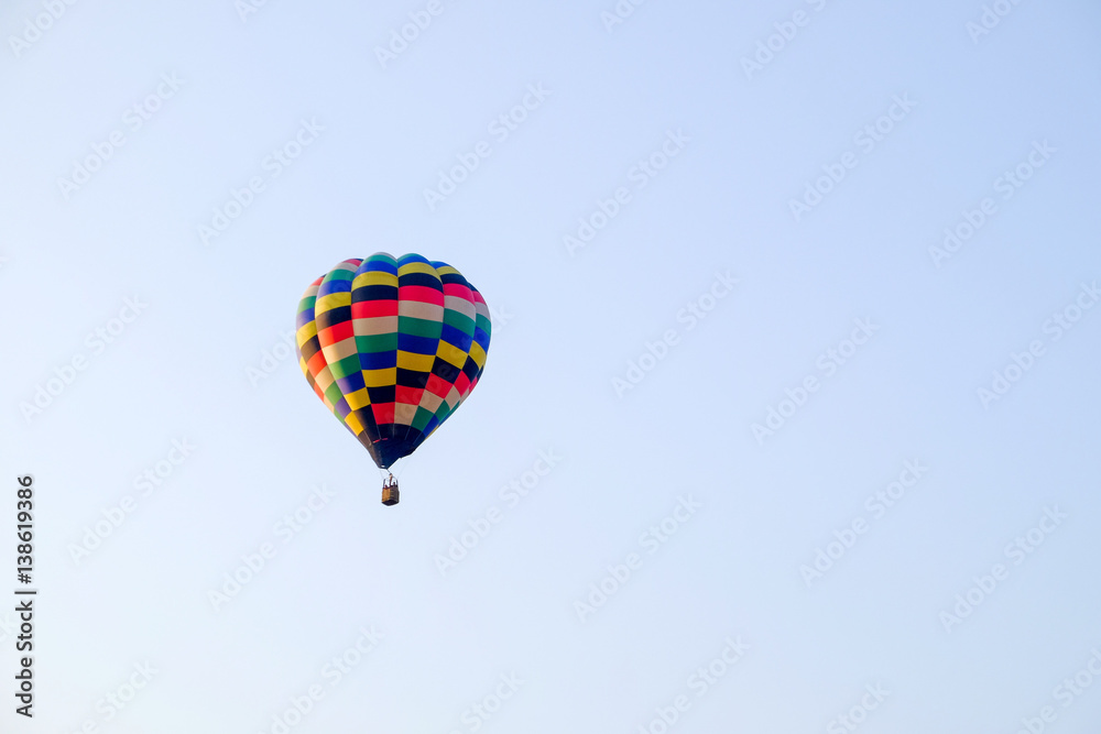 Balloon floating on the sky