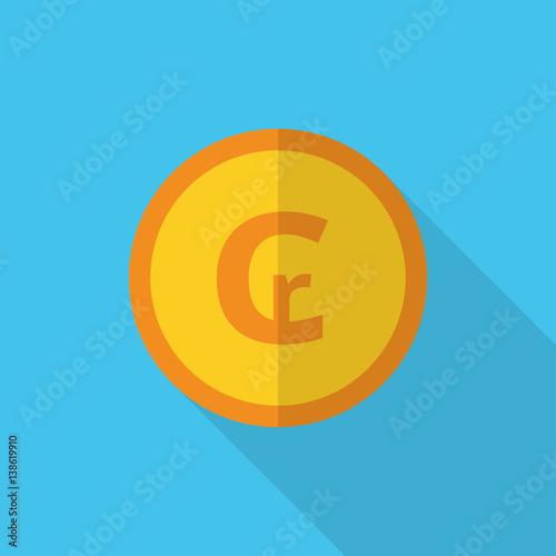 currency symbol on gold coin Quseir