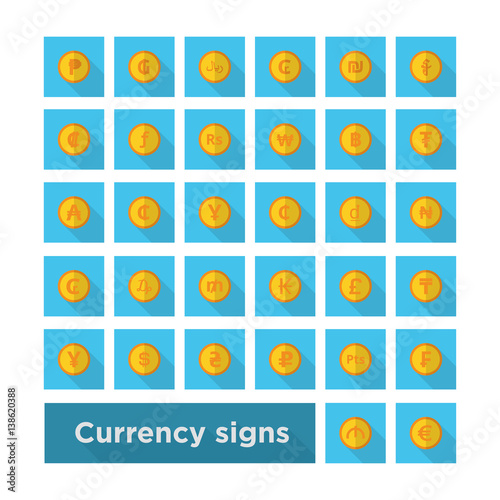 set icon currency symbol on gold coin