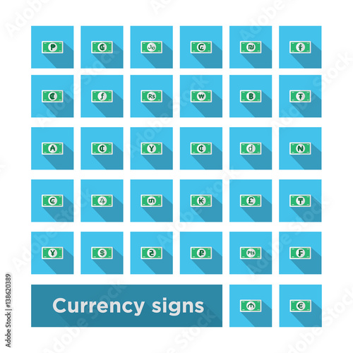 set icon currency symbol