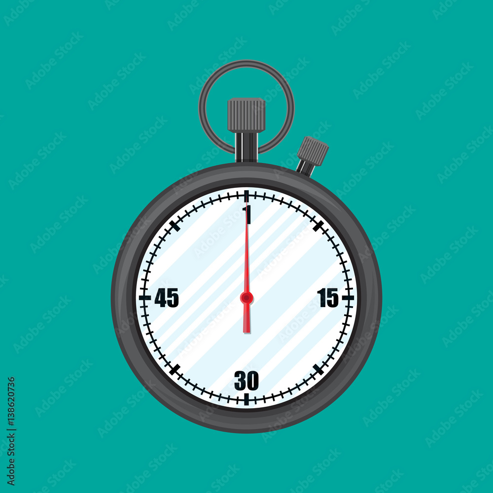 Analog chronometer timer counter, stopwatch. Analog chronometer timer counter, stopwatch.