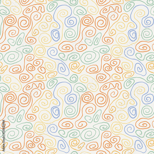 Seamless swirl pattern.