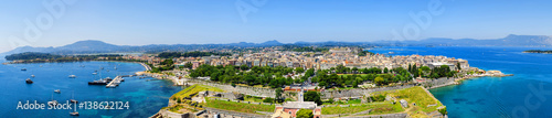 Panoramic view of Kerkyra