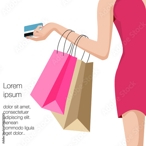 Shopping woman 