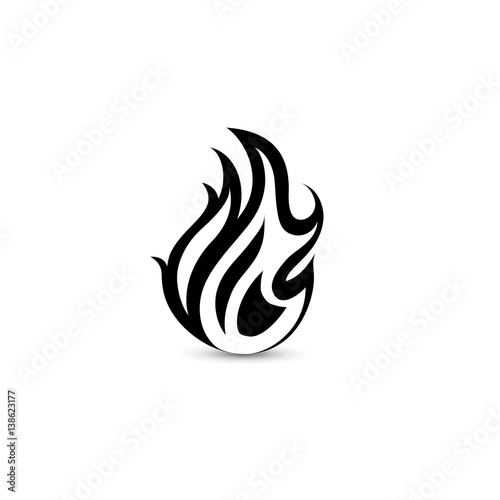 Fire flames