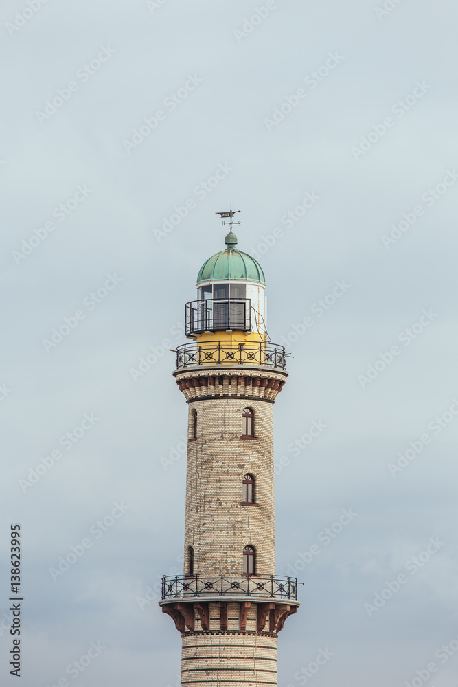 Leuchtturm Ostseebaad Warnemünde Rostock