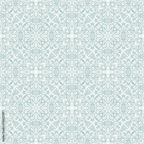 Fototapeta Classic seamless vector pattern. Traditional orient ornament. Classic vintage background