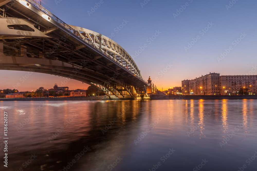 Naklejka premium Moscow Cityscape