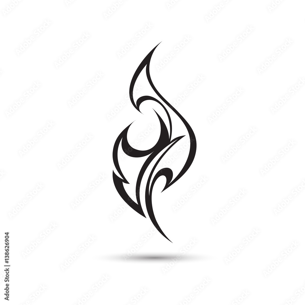 Obraz premium Fire flame