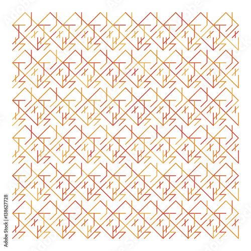 Geometric pattern of colored triangles. Flat vector background EPS 10