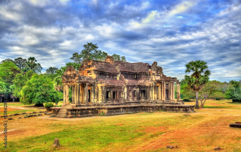 Ancient Library at Angkor Wat, Cambodia Ancient Library at Angkor Wat, Cambodia