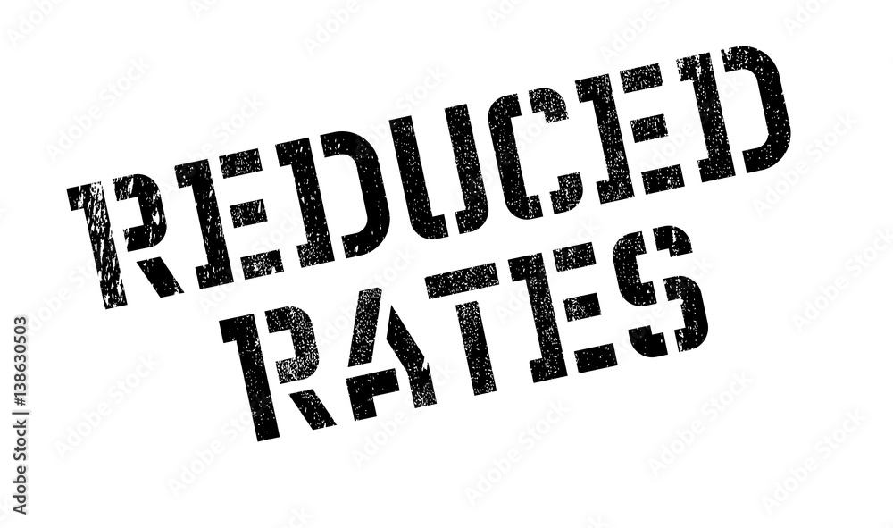Reduced Rates rubber stamp. Grunge design with dust scratches. Effects can be easily removed for a clean, crisp look. Color is easily changed. Reduced Rates rubber stamp. Grunge design with dust scratches. Effects can be easily removed for a clean, crisp look. Color is easily changed.