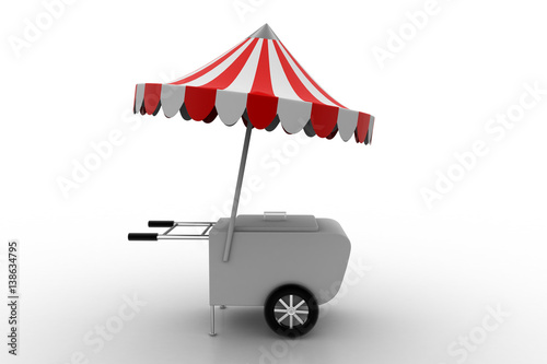 Ice cream cart