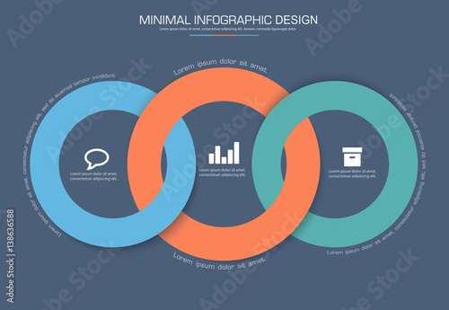 Infographic Elements with business icon on full color background  process or steps and options workflow diagrams,vector design element eps10 illustration