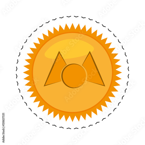 money mastercoin golden commerce vector illustration eps 10