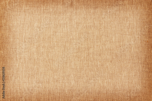 Brown linen texture for background and shadow