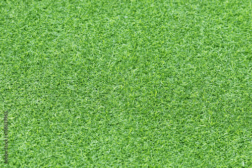 Green artificial grass texture for background