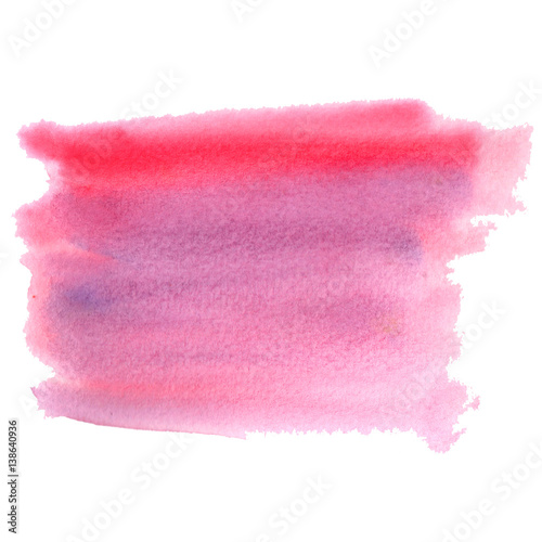 Abstract colorful hand draw watercolor background.