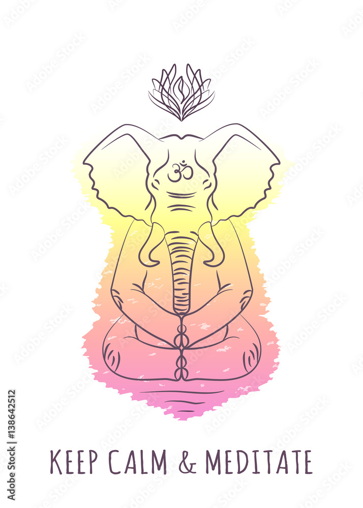 Obraz premium Meditative Animals series 2