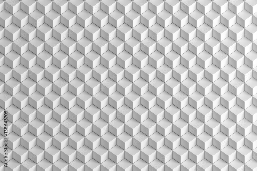 Fototapeta premium Abstrakcjonistycznych Białych pudełek tekstury schodowy tło 3d