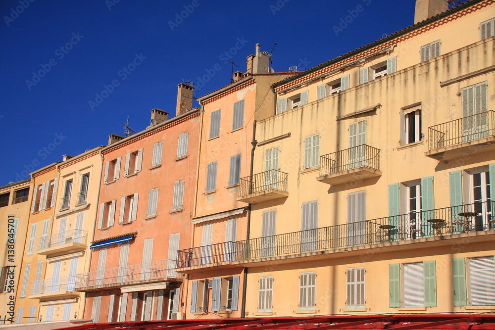 les maisons de Saint Tropez