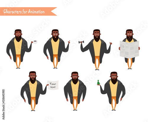African American Boy character for your scenes.