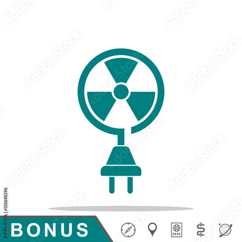 atomic energy icon