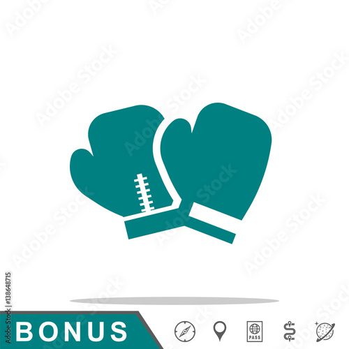 icon boxing gloves