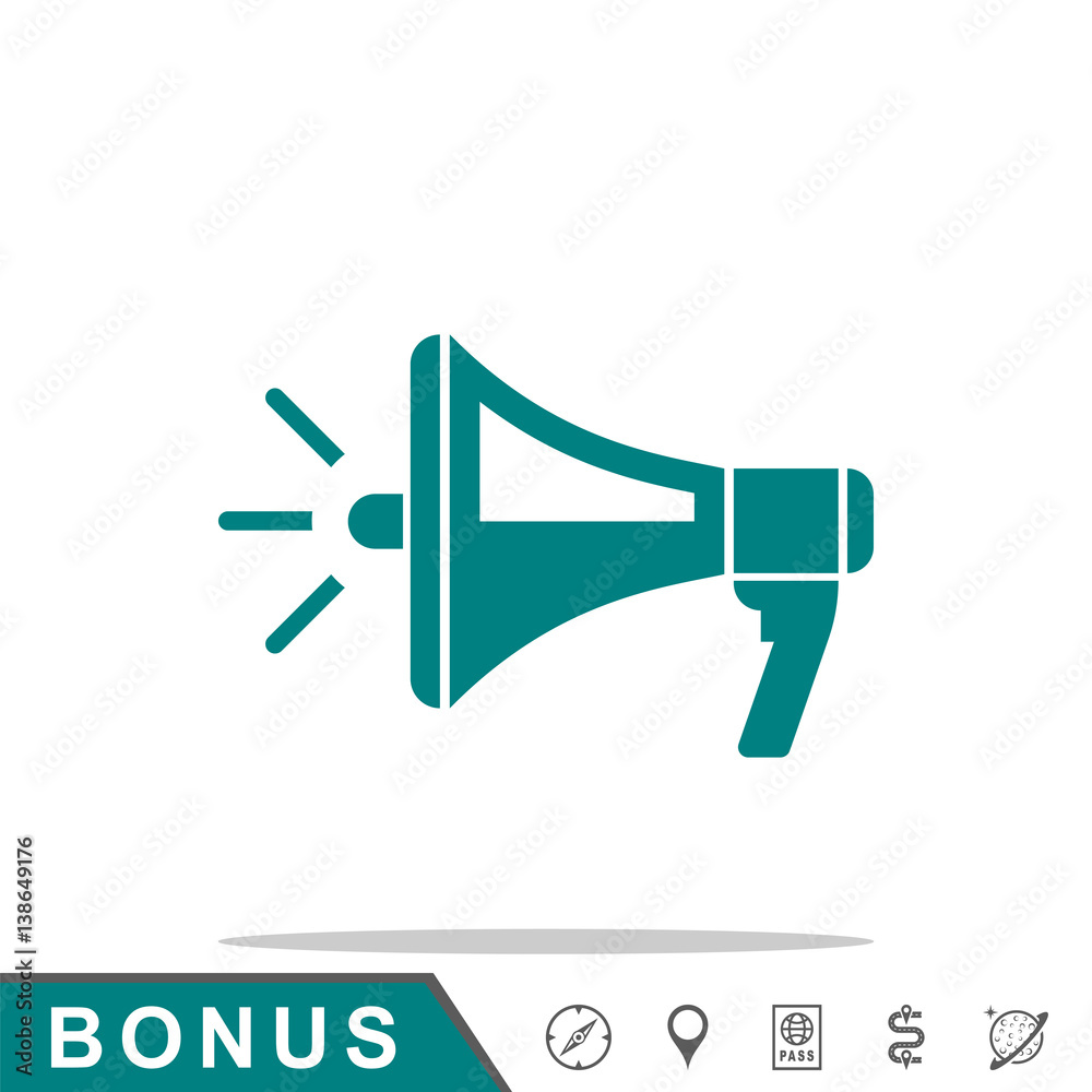 megaphone say icon megaphone say icon