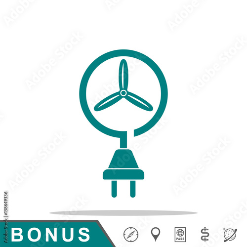 wind energy icon