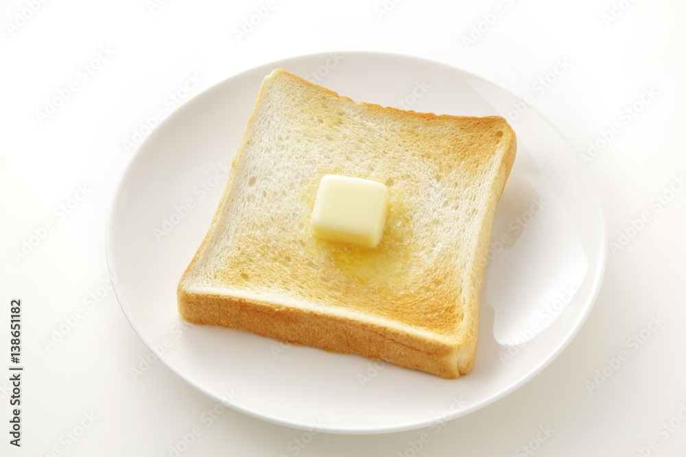 トースト　White bread