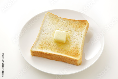 トースト　White bread