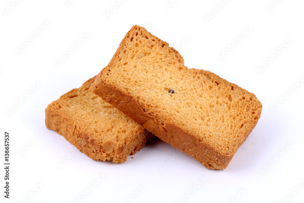 rusk with cardamom flavor, rusk on jute, rusk on cloth, rusk