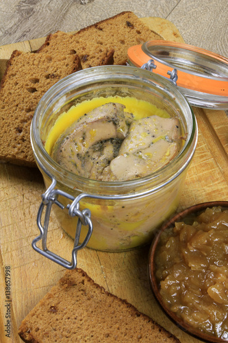 Quadro su tela foie gras