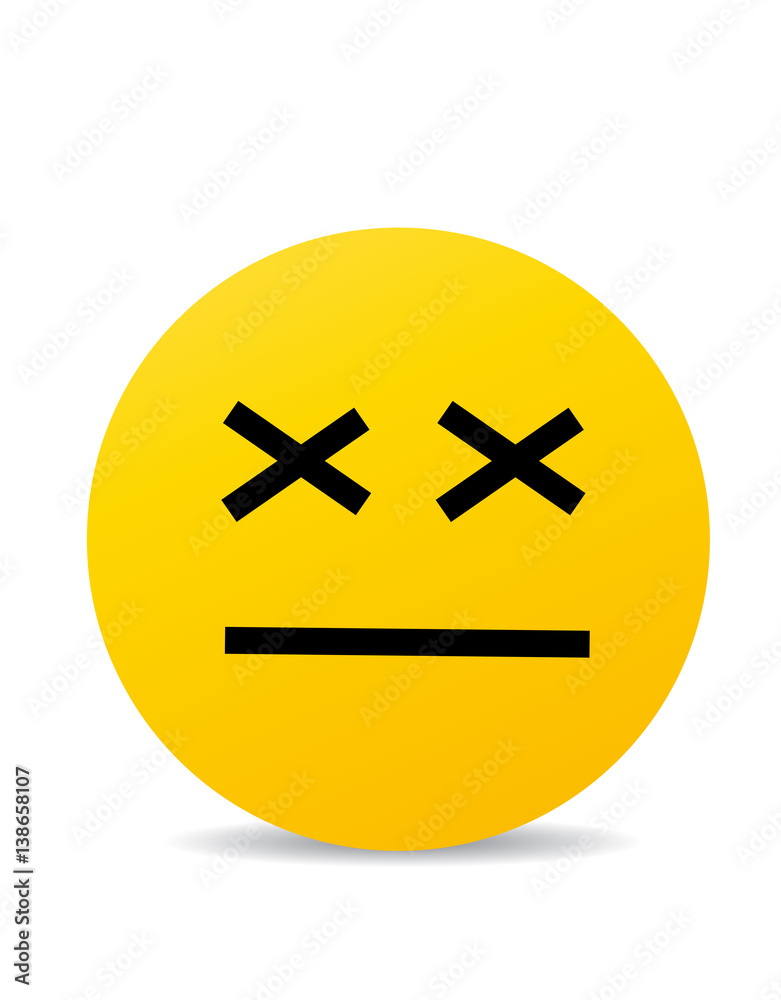 Modern yellow laughing happy smile Modern yellow laughing happy smile