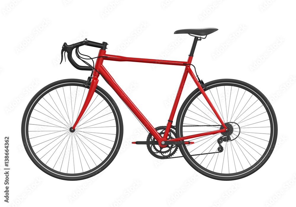 Fototapeta premium Speed Racing Bicycle