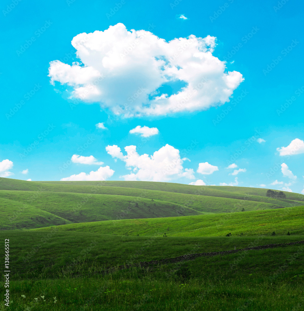Obraz premium Beautiful natural landscape