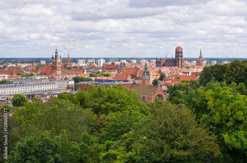 Cityscape of Gdansk, Poland