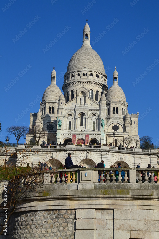 Paris - Sacré-Coeur  (La Basilique du Sacré Cœur de Montmartre)