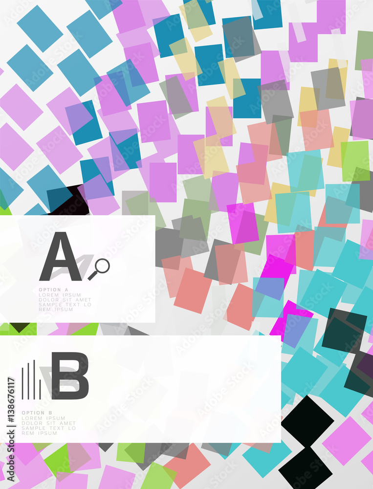 Abstract lines geometrical modern background