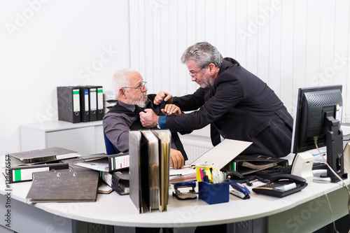 Fotografie Gewalt am Arbeitsplatz, Mobbing